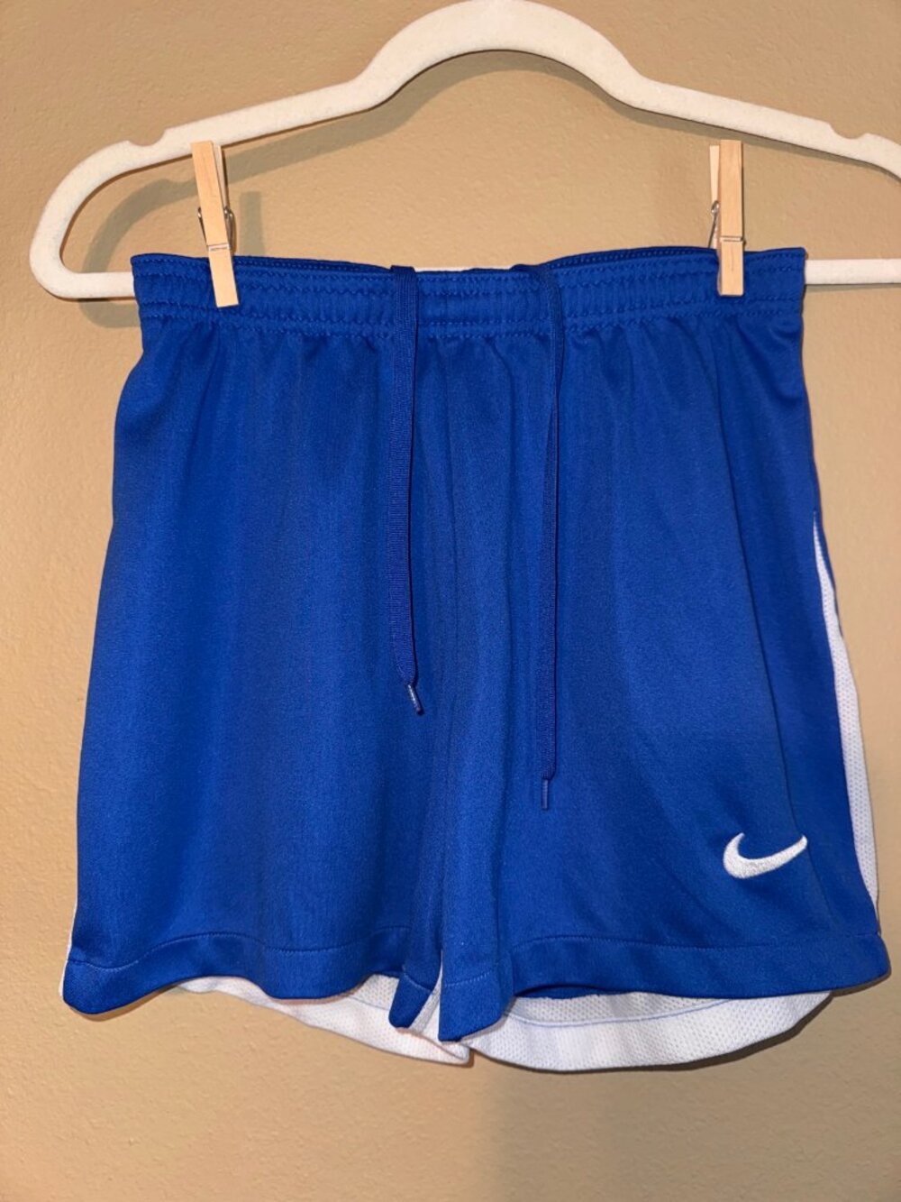 Nike Dri-Fit Athletic Shorts Royal Blue XS